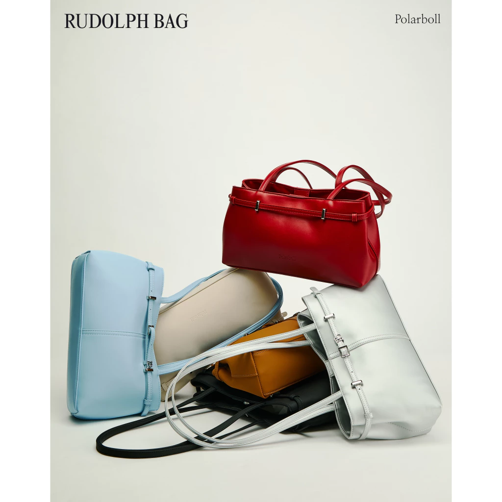Polarboll - RUDOLPH กระเป๋าสะพายข้างหนัง PU / SUEDE