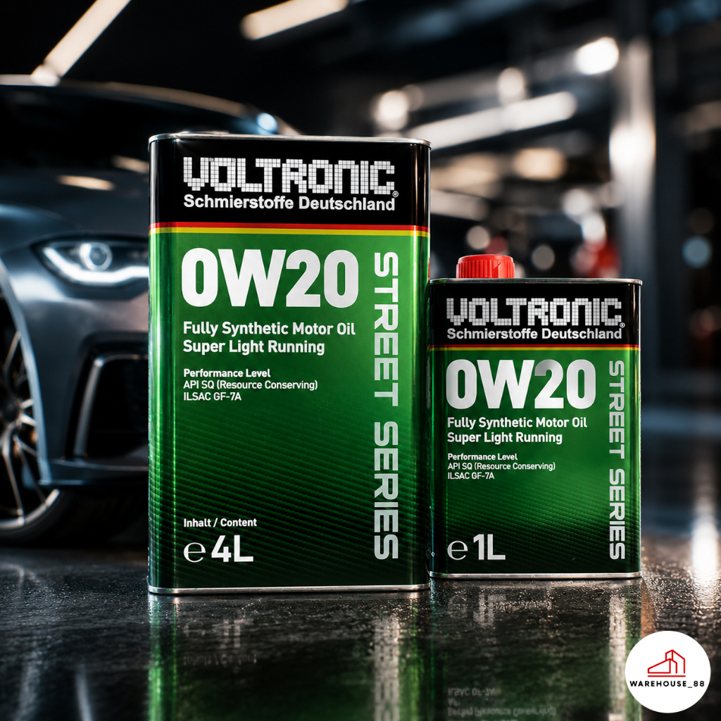 VOLTRONIC น้ำมันเครื่อง 0W20 สำหรับรถเบนซินเท่านั้น / STREET SERIES / โวลโทรนิค