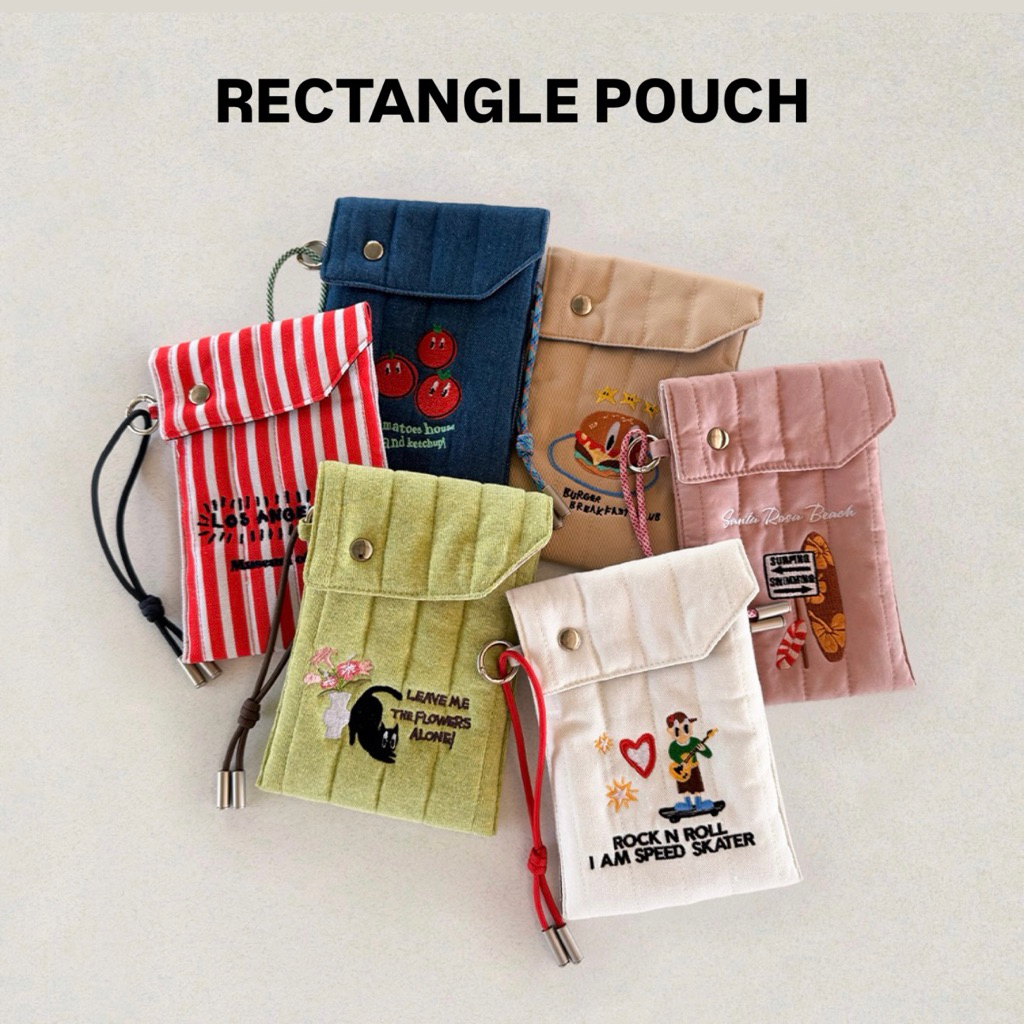 กระเป๋าใส่กล้อง | Rectangle Pouch by Besson🧤