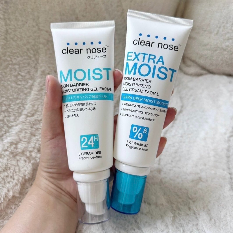 แท้💯มอยส์บูสเตอร์เคลียร์โนส Clear Nose Skin Barrier Moisturizing Gel |Extra Moist / Moist Booster 120ml มอยส์เคลียร์โนส