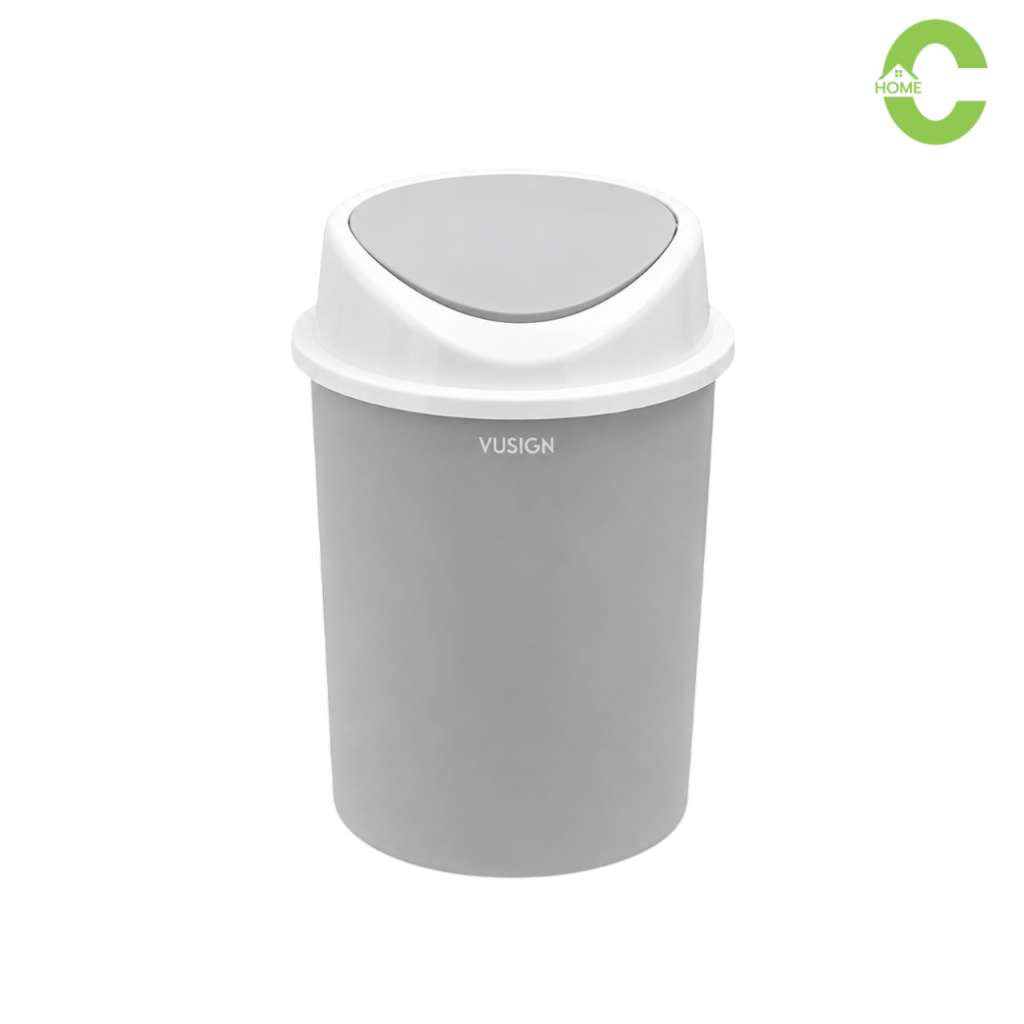 ถังขยะพลาสติก 8ลิตร 11ลิตร ถังขยะสำนักงาน Trash Can ใช้งานง่าย เก็บกลิ่นได้ดี Simple Living