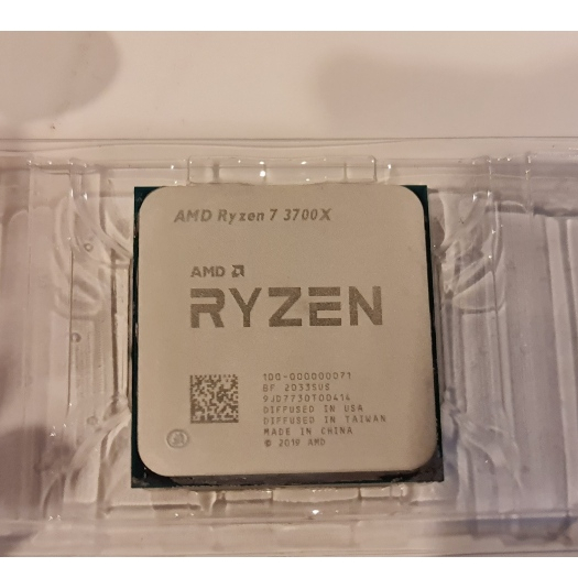 CPU AMD AM4 RYZEN 7 3700X 8Core/16Tread BestClock 3.6Ghz Turbo 4.4Ghz