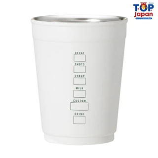 🚚พร้อมส่ง🇯🇵นำเข้าจากญี่ปุ่นของแท้💯% แก้ว 2 way Starbucks Stainless Steel Cup 355ml. (MATTE WHITE COLLECTION 2026)