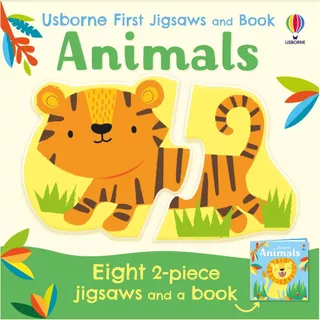 Usborne Jigsaw (Book + Jigsaw) - 2 and 4 Pieces Jigsaw