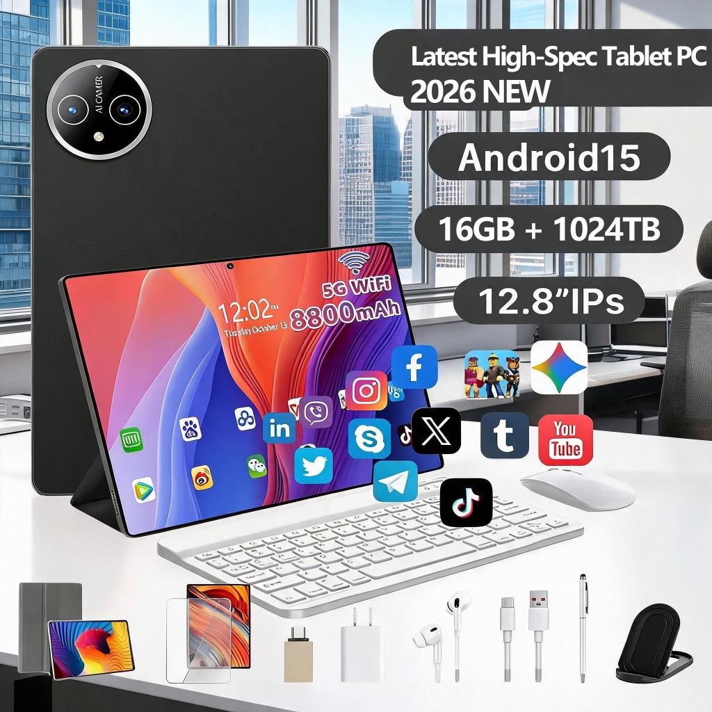 🔥 2-3วันถึงบ้าน🔥แท็บเล็ต Mate Pad Pro 12.8นิ้ว 16G+1T 2.5K คมชัดสุด แถมฟรีคีย์บอร์ด+เมาส์+หูฟัง+เคส |สต็อกจำกัด สั่งเลย！