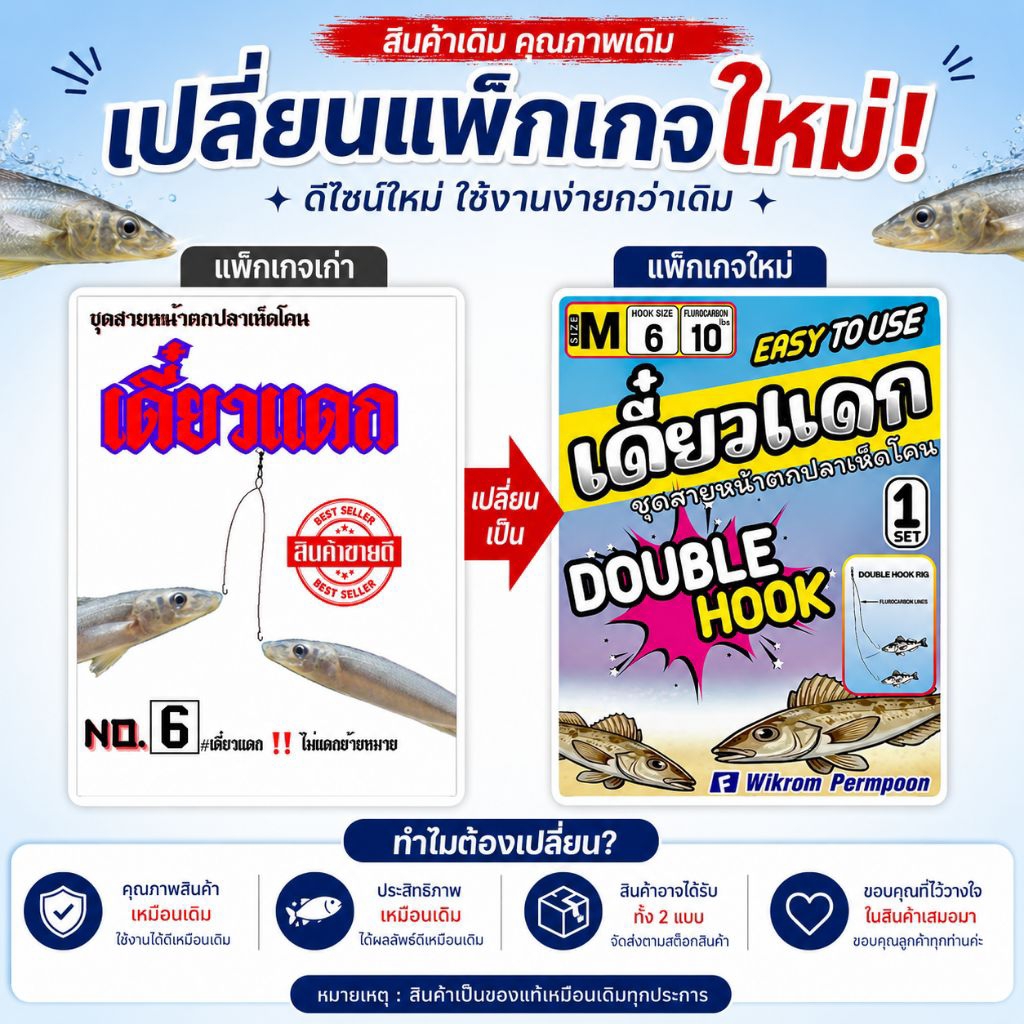 สายหน้าตกปลาเห็ดโคน "เดี๋ยวแดก"