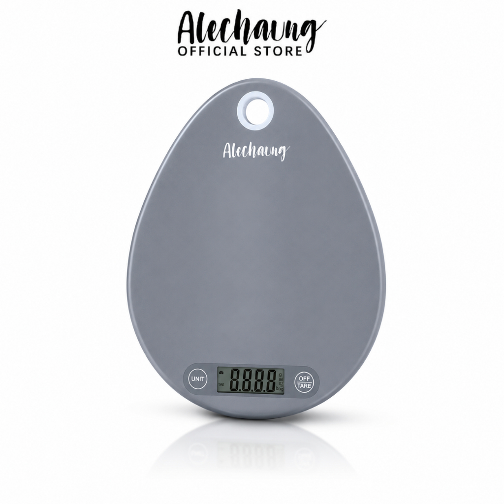 Alechaung เครื่องชั่งน้ำหนักอาหาร เครื่องชั่งอาหารดิจิตอล เครื่องชั่ง Kitchen scale หน้าจอ LCD แม่นยำ
