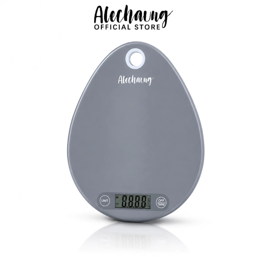 Alechaung เครื่องชั่งน้ำหนักอาหาร เครื่องชั่งอาหารดิจิตอล เครื่องชั่ง Kitchen scale หน้าจอ LCD แม่นยำ