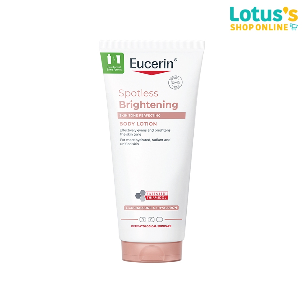ยูเซอริน สปอตเลส ไบรท์เทนนิ่ง สกินโทน เพอร์เฟคติ้ง บอดี้ โลชั่น 200 มล.EUCERIN SPOTLESS BRIGHTENING SKIN TONE PERFECTING