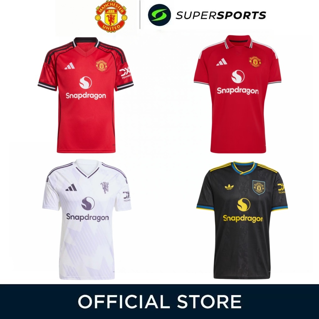 【พร้อมส่ง⚡】Adidas เสื้อฟุตบอล Manchester United 26/27 25/26 Home away third Authentic Jersey เสื้อทีมชาติโลกคัพ ผู้ชายผู