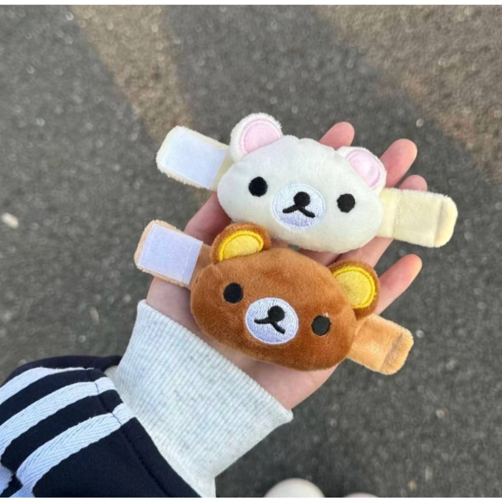 Bear Hug Clip™ ที่หนีบกระเป๋านุ่มนิ่ม ของตกแต่งกระเป๋าเป้สะพายหลัง อุปกรณ์เสริมกระเป๋านักเรียน ของตกแต่งรูปสัตว์น่ารัก