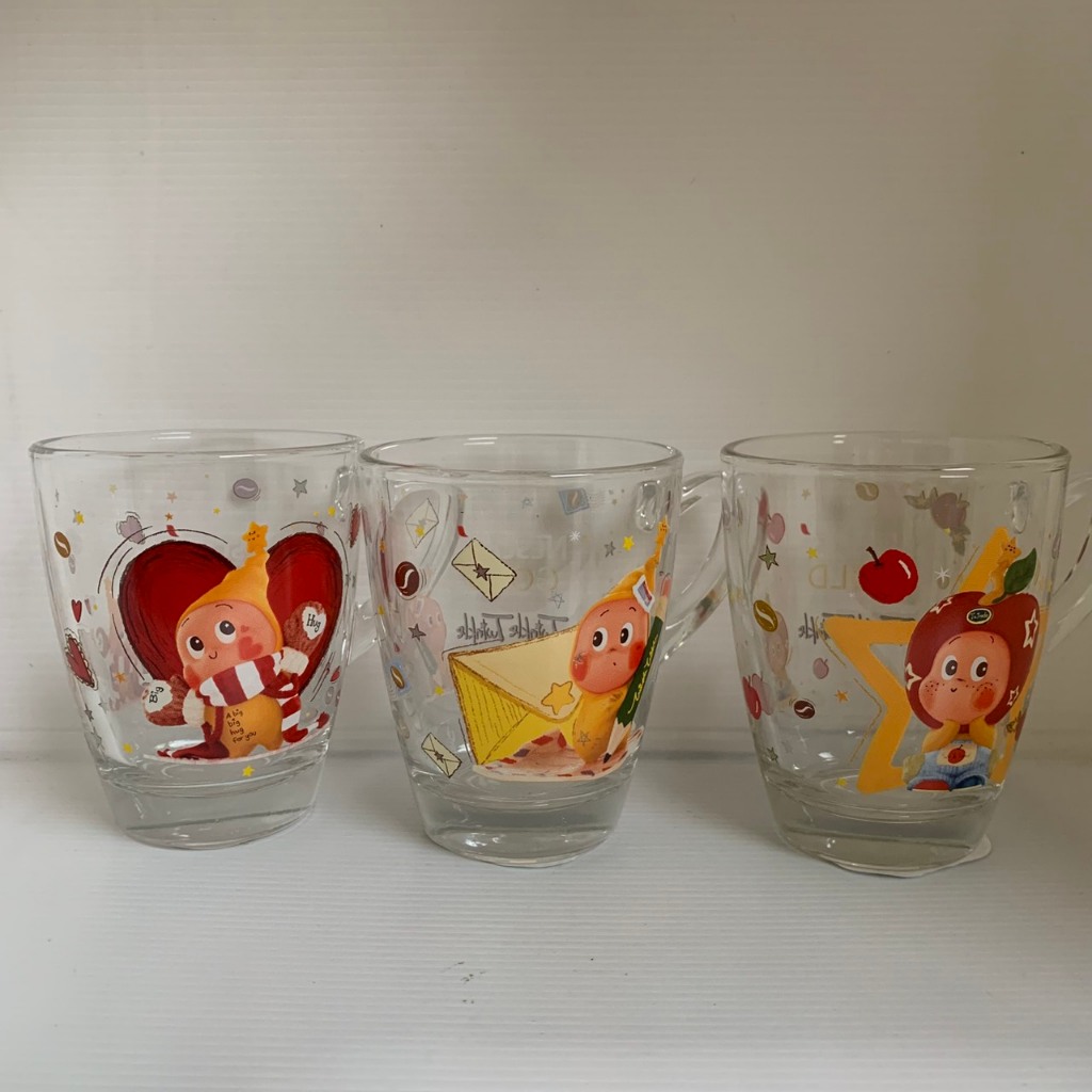แก้วกาแฟแบบใส NESCAFE GOLD Twinkle Twinkle 1 ใบ บรรจุ 320 มล. (เลือกคละลายส่งให้)