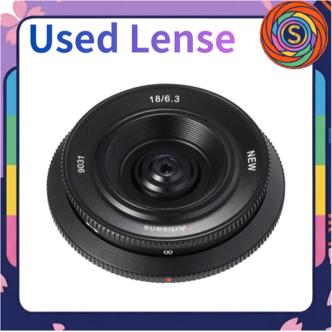 【Secondhand】7Artisans 18mm F6.3 II Body Cap Lens Nikon Z Mount APS-C Mirrorless Ultra-Slim Pancake u
