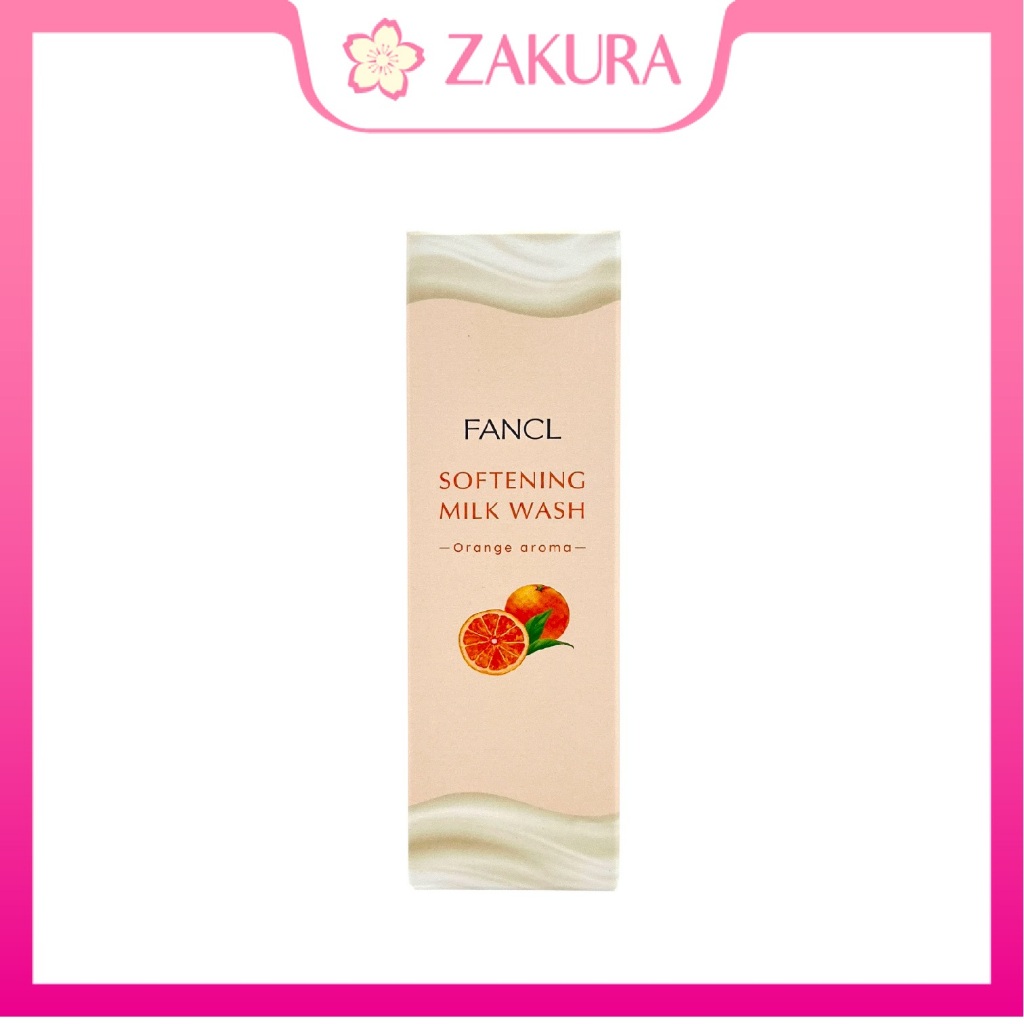 Fancl Softening Milk Wash Orange Aroma FC 120ml