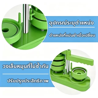 เครื่องทำปุ่ม ชุดทำป้าย diy 58 มม 455 ชิ้น /ชุด วัสดุที่มีความปลอดภัยจาก ABS ชิ้นสร้างทำเข็มกลัดได้ตามใจคุณ