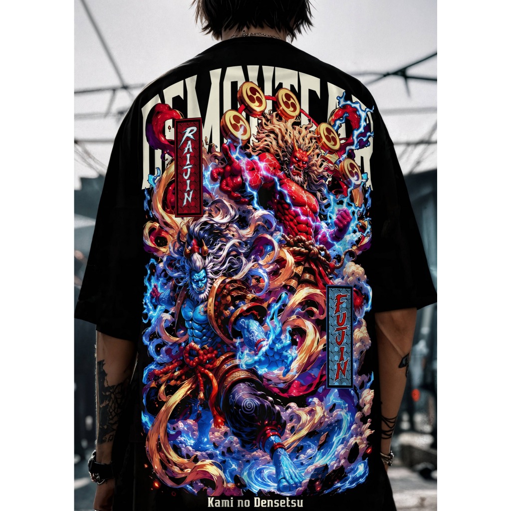 เสื้อ DemonTear " RAIJIN & FUJIN "