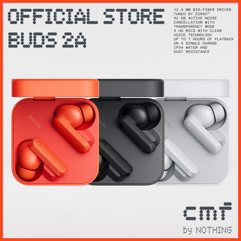 CMF by Nothing - Buds  2a, Sound for All  หูฟังไร้สาย  True Wireless