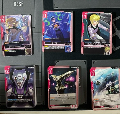 [GD03][R,U,C][สีแดง] Steel Requiem Gundam card game อะไหล่