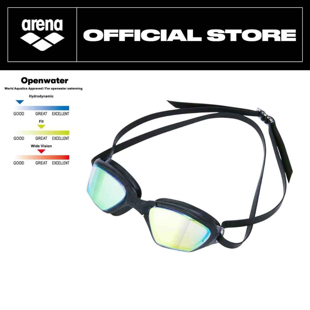 ARENA | Racing goggle-arena 800 photochromic mirror แว่นว่ายน้ำสำหรับออกกำลังกายและว่ายน้ำ Open Wate