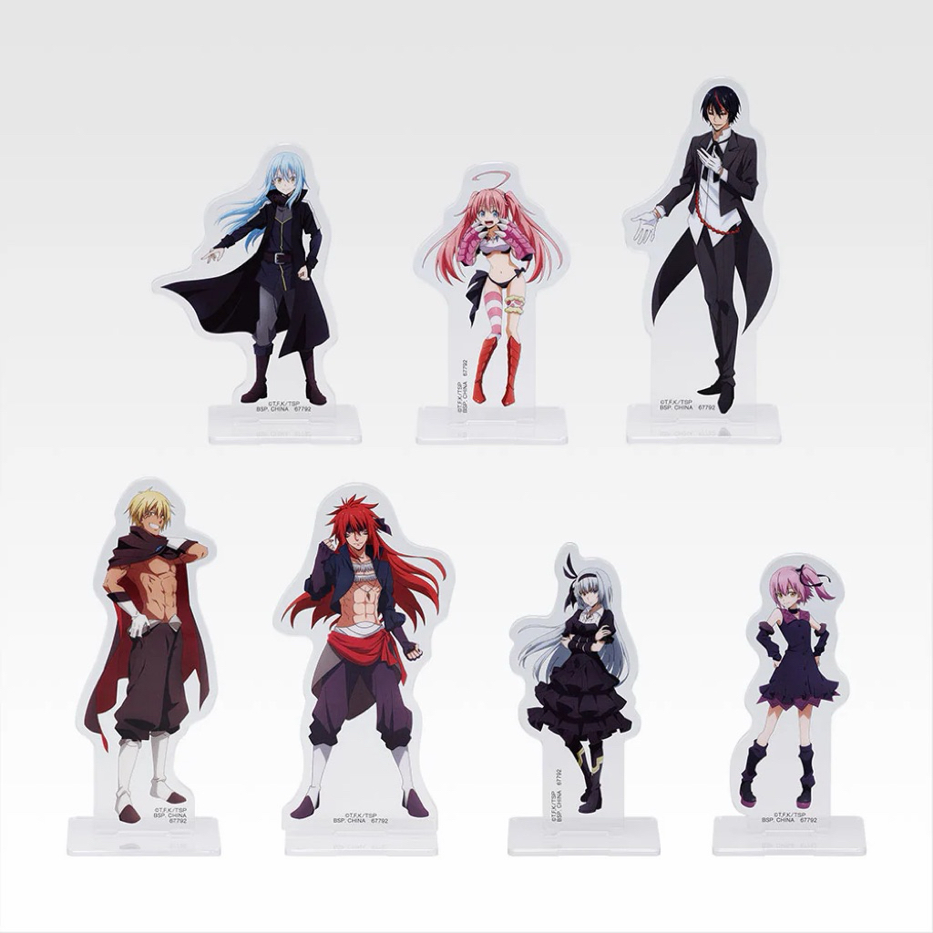 🔥พร้อมส่ง🔥Ichiban Kuji That Time I Got Reincarnated As A Slime Rimuru, His Friends and The Devil Prize E Acrylic Stand