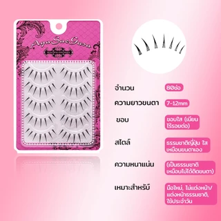 Dreehalo ขนตาปลอมญี่ปุ่น 4 รุ่นดัง ธรรมชาติ-หวาน-การ์ตูน แกนใส/ดำ ขึ้นกล้องปัง มือใหม่ห้ามพลาด F303