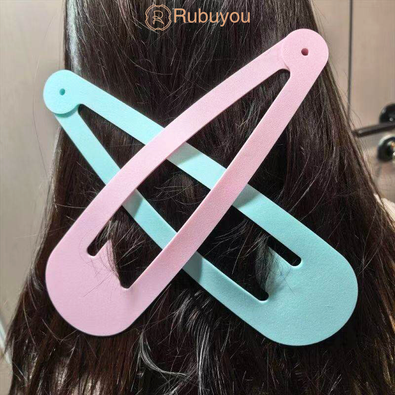Rubuyou ﻿ กิ๊บติดผม ขนาดใหญ่พิเศษ BB มีเอกลักษณ์ อเนกประสงค์ ตลกขบขัน เครื่องประดับผมแฟชั่น ของขวัญให้เพื่อน -COD💕
