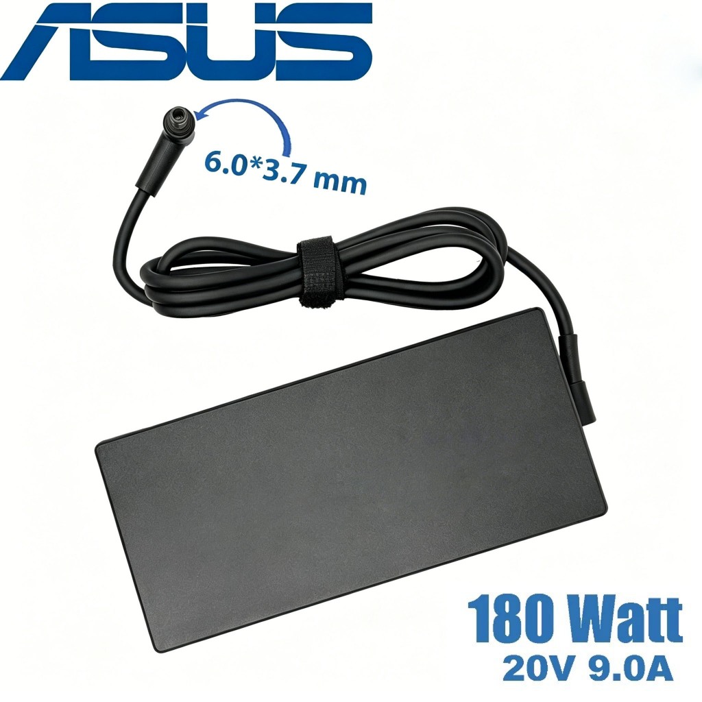 ใช้ได้กับ Asus Adapter 19.5V/9.23A 180W หัวขนาด 6.0*3.7mm สายชาร์จ Asus, Asus Charger