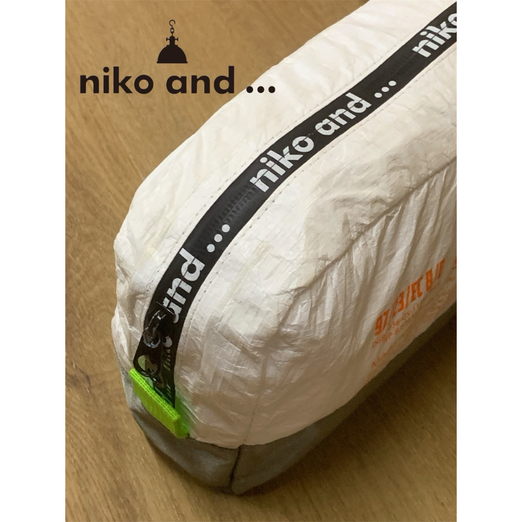 niko and… pouch (Made with Dupont Tyvek) โดยรวมสภาพดี