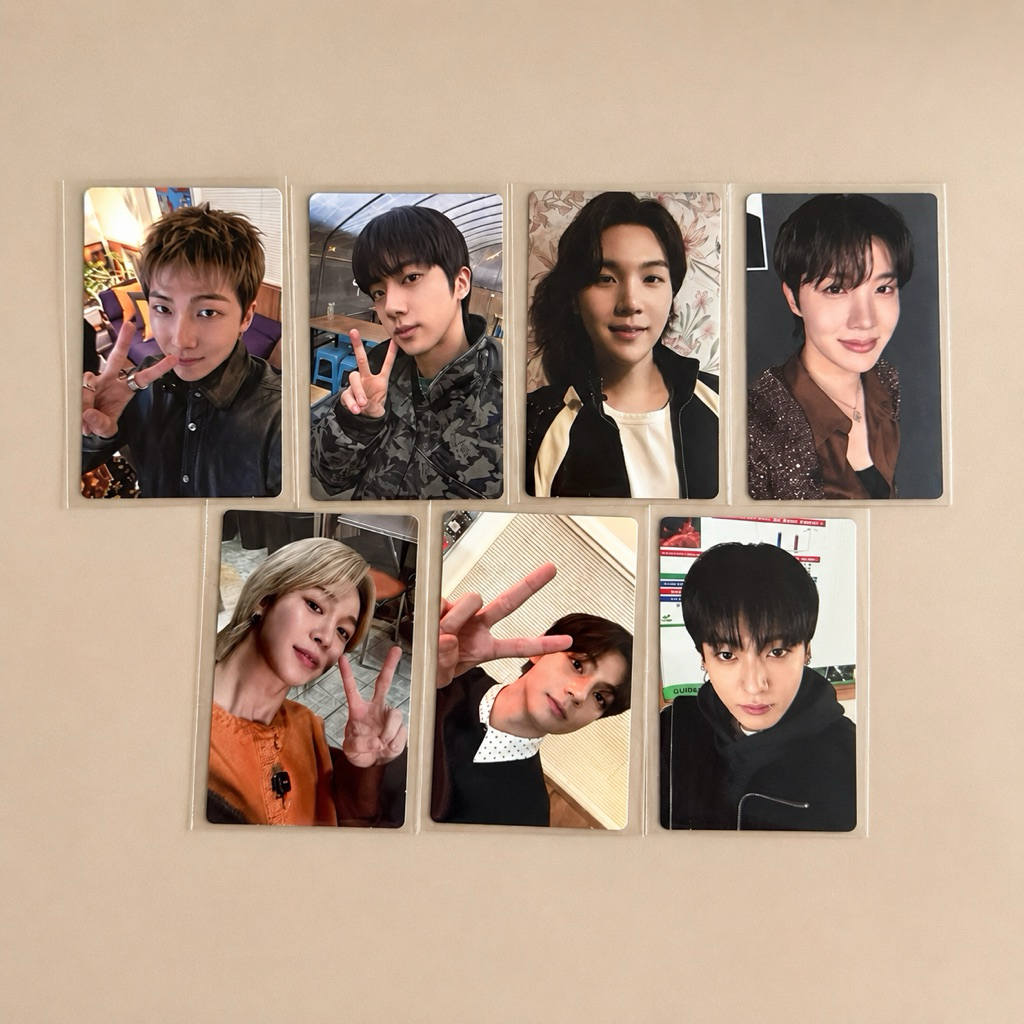 การ์ดแท้ BTS - อัลบั้ม ARIRANG Weverse Shop💜