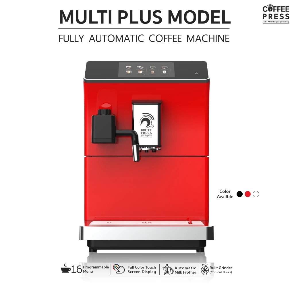 2026 Coffee press เครื่องชงกาแฟอัตโนมัติ Full Automatic Espresso Coffee Machine Multi Plus Model thumbnail 7