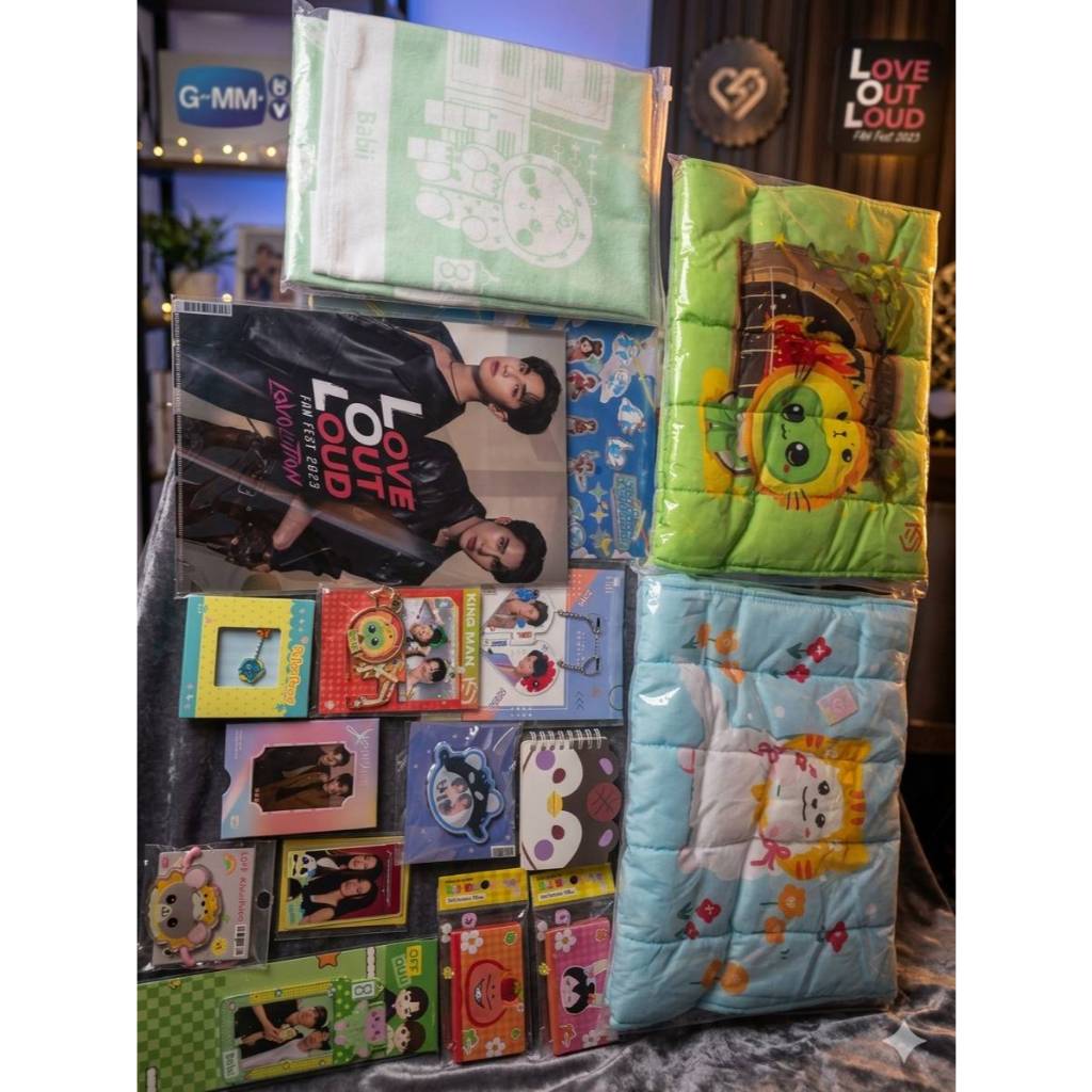 สินค้าจาก lucky bag งาน GMMTVFANIVAL2026