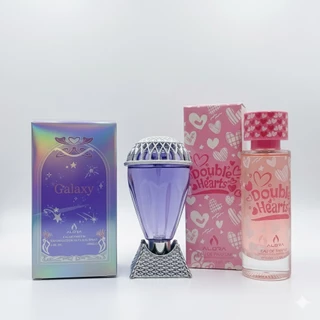 โปรคู่2ขวด ALORA Double Hearts EDP 100ML น้ำหอมผู้หญิง กลิ่นช็อคโกแลต หอมหวาน -3258