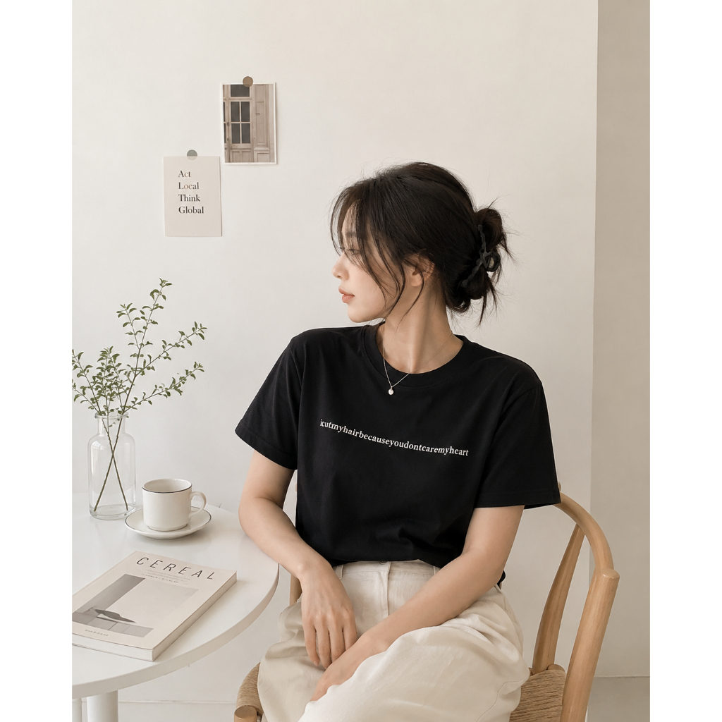 เสื้อยืด i cut my hair*☺︎︎|sherbet.teeshop