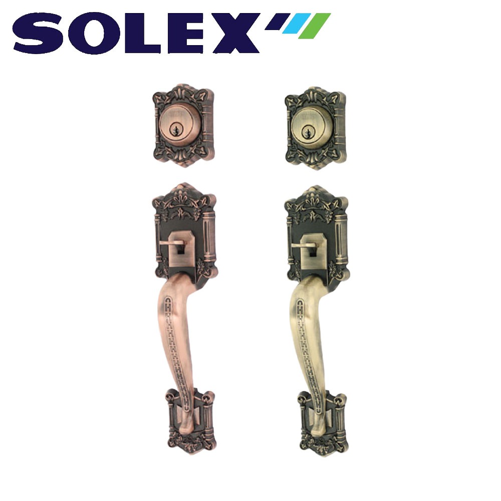 SOLEX ชุดมือจับใหญ่ & มือจับหลอก HANDLE LOCKSET NO.6680
