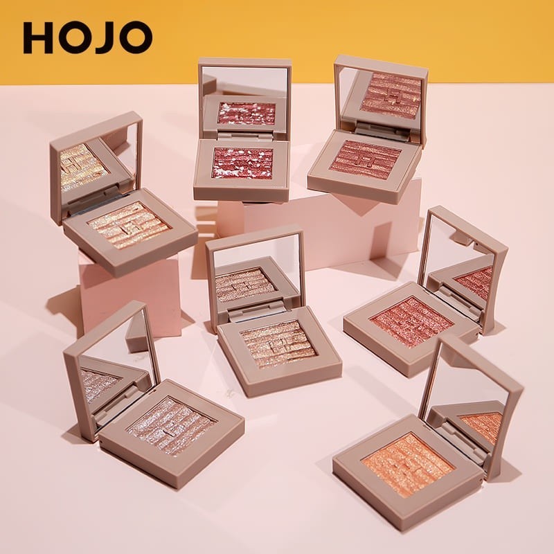 HOJO WONDERFUL SILKY อายแชโดว์ Eyeshadow เนื้อกลิตเตอร์ ประกายเงาวิ้ง เนื้อแมท 8075