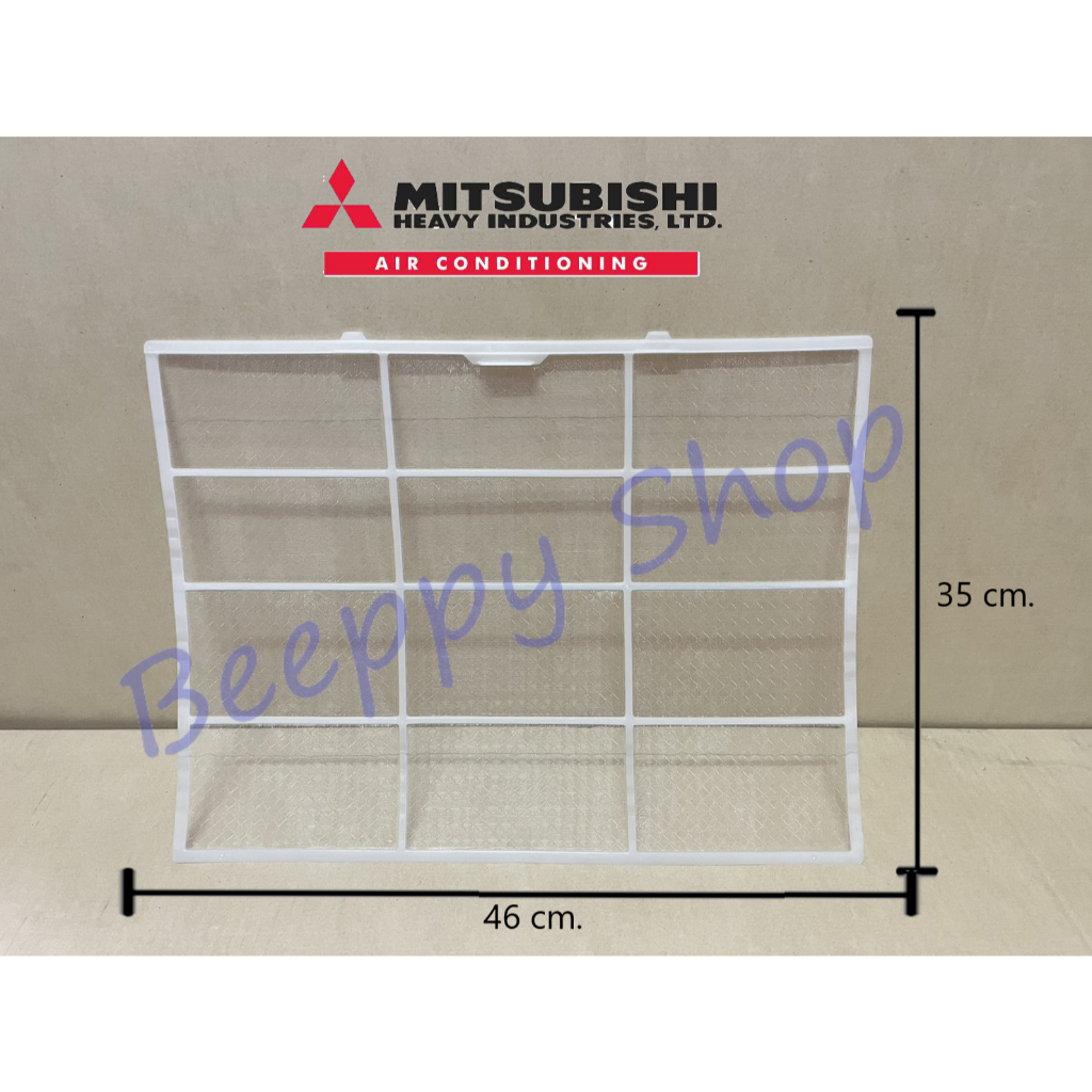 ฟิลเตอร์กรองฝุ่นแอร์ Mitsubishi มิสซูบิชิ รุ่น SRK19CNS/SRK19CMS/SRK19CKS/SRK25CNS/SRK25CMS/SRK25CKS แผ่นกรองฝุ่น ของแท้