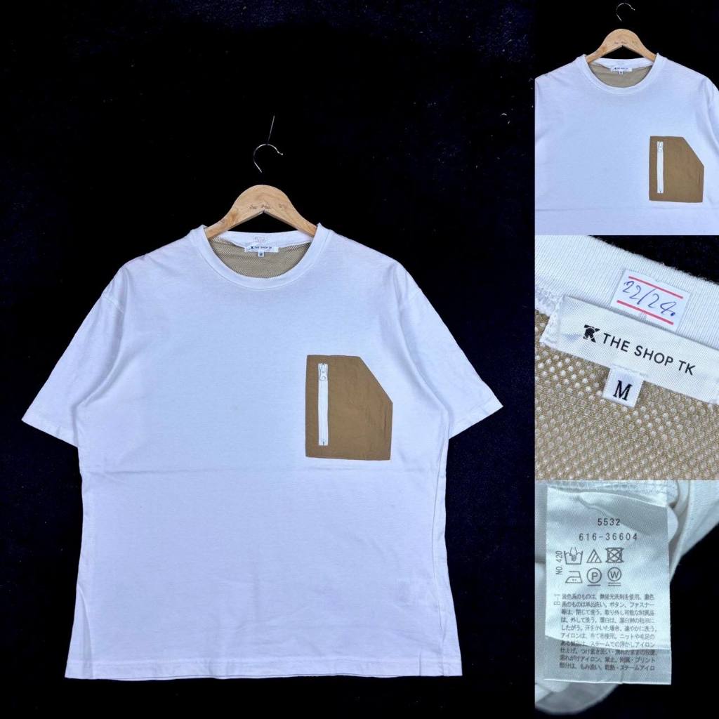 เสื้อยืด THE SHOP TK อก 44นิ้ว