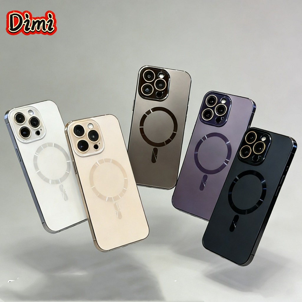 for iPhone16 pro max เคสชาร์จได้ อลูมิเนียม กำมะหยี่ งานกล่อง สำหรับ ไอโฟน 16 pro max 15 pro max 16plus 14 pro max 13 11