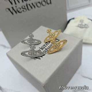 ต่างหูแฟชั่นvivi คลาสสิค เกรดออริ สแตนเลสแท้ ไม่ลอก ไม่ดำ มาพร้อมอปก.ครบเซ็ต สวยหรู ดูดี