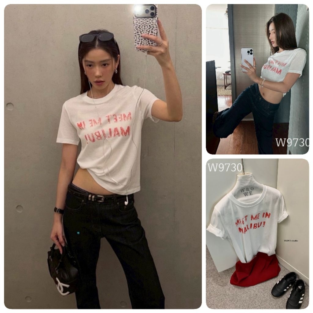 W9730  เสื้อแฟชั่น Tag🇰🇷🛍️WGWE