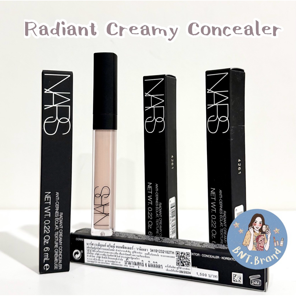 💥พร้อมส่ง💥 NARS Radiant Creamy Concealer 6 ml. (แท้ 💯 ป้ายไทย)
