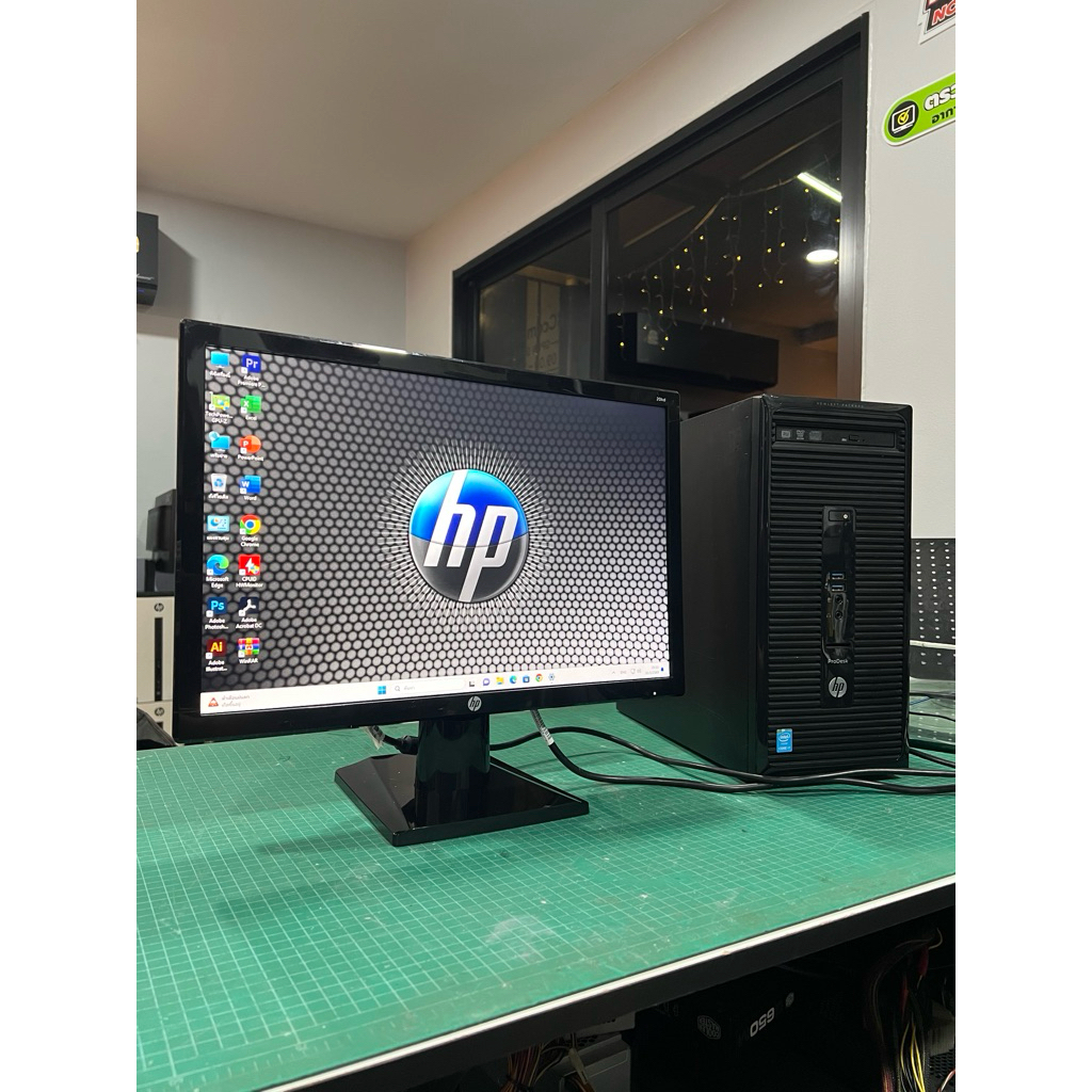 คอมชุด HP (เครื่อง+จอ)อ่านก่อนพร้อมส่งสั่งเลยใช้งานลื่นไหล