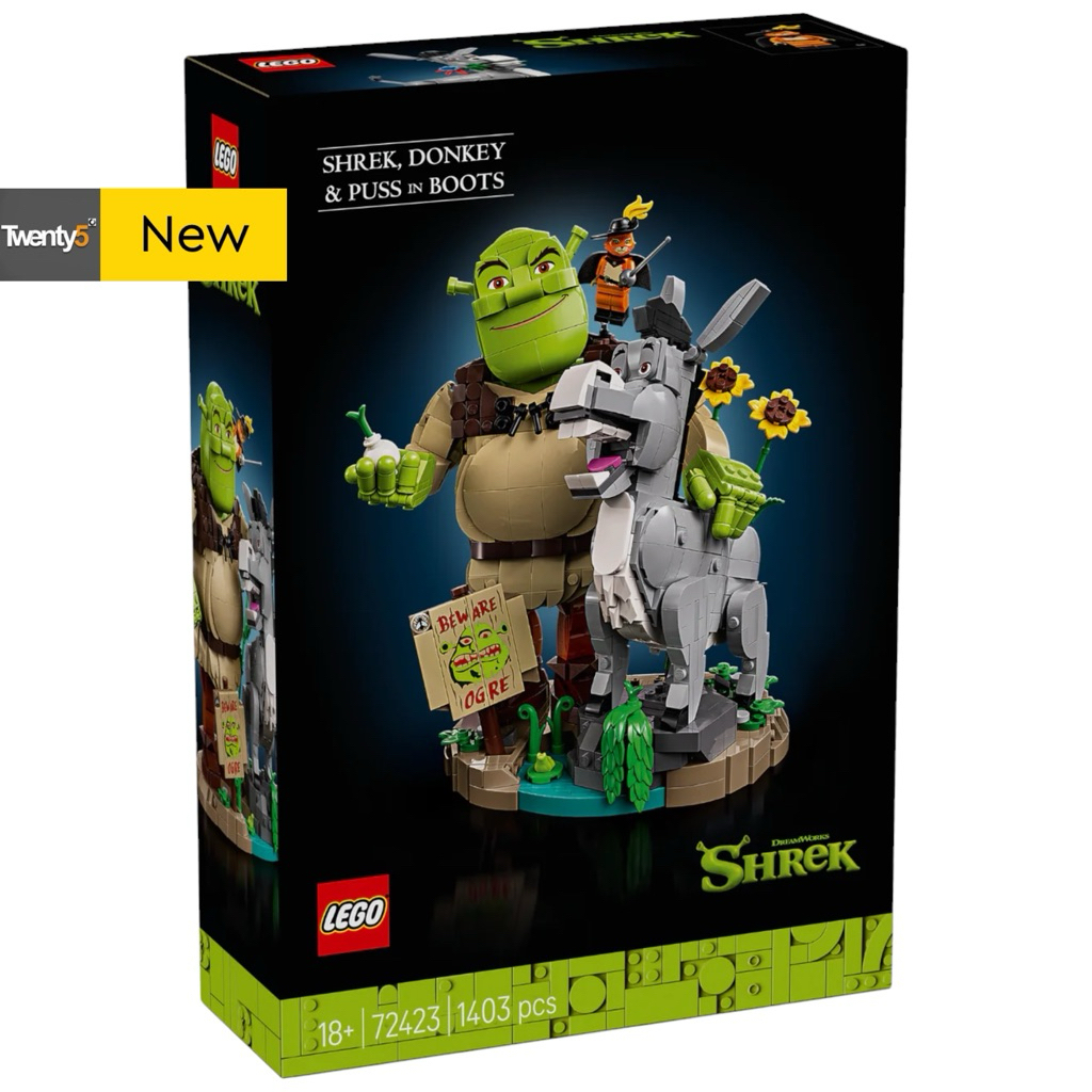 Lego 72423 Shrek, Donkey & Puss in Boots