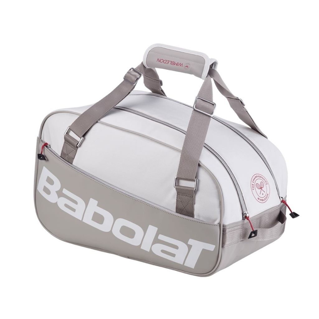 Babolat กระเป๋าเทนนิส Court S Wimbledon 2026 Tennis Bag | White/Ivory ( 751242 )