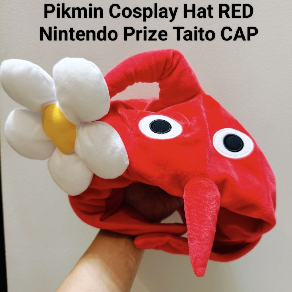 หมวกแฟชั่น พิคมิน งานสวย มีสายรัดคาง Pikmin Cosplay Hat RED Nintendo Prize Taito CAP
6/699

