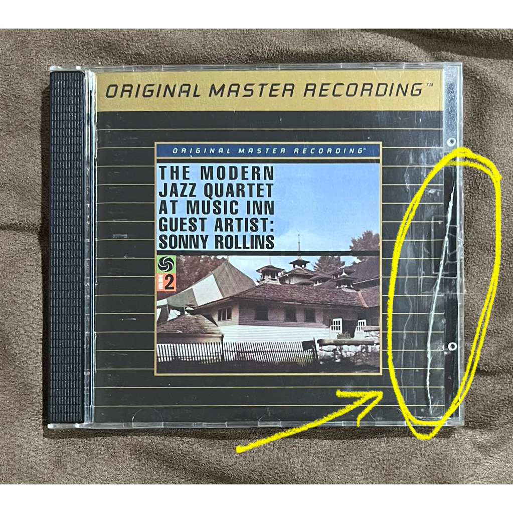 LPN-แผ่นซีดี The Modern Jazz Quartet At Music Inn Vol.2 , MFSL 24 KT Gold CD UltraDisc II, JVC Made 