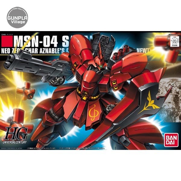 (ส่งด่วนใน กท) Bandai HG Sazabi 4573102588890 (Plastic Model)