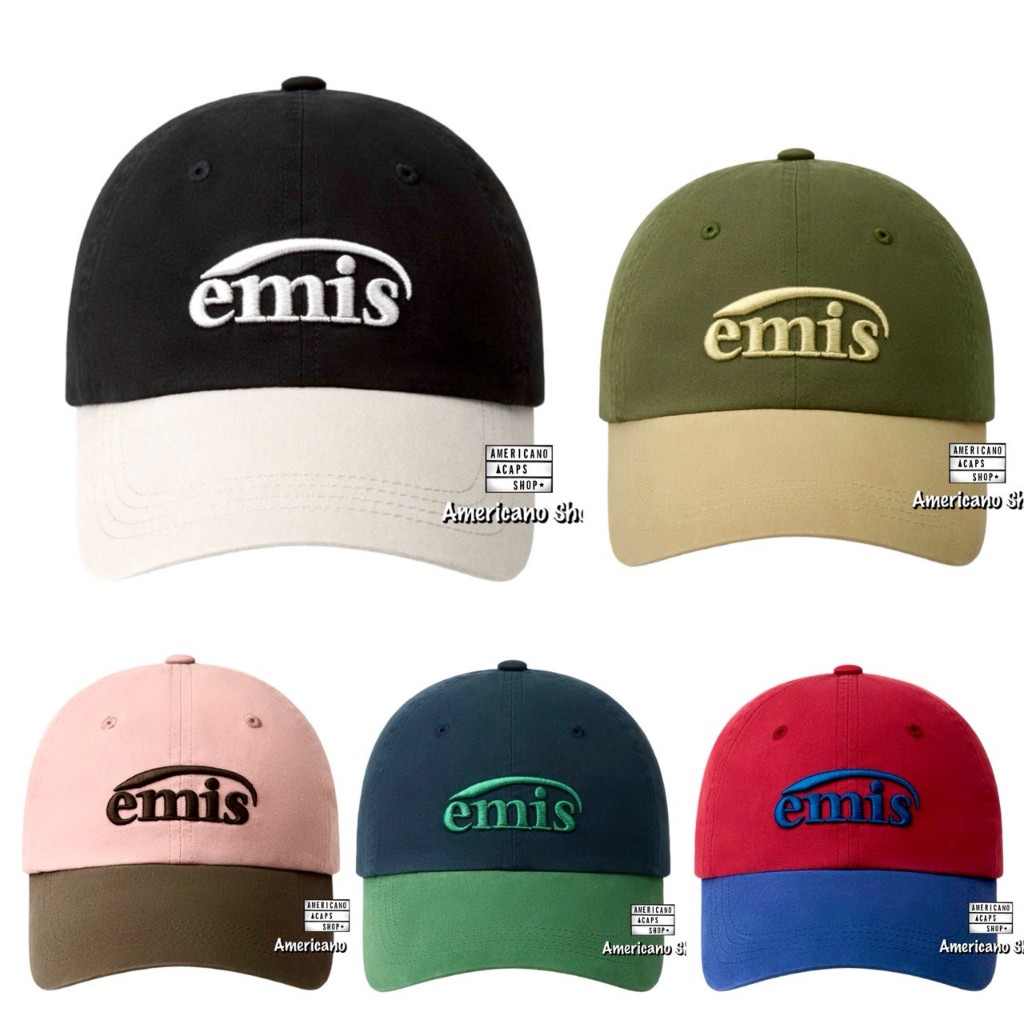 หมวกแก๊ป E1 ทูโทน Korea Cap เกาหลี มี หลากหลายสี ใส่ได้ทั้งชายหญิง (ส่งจากไทย)