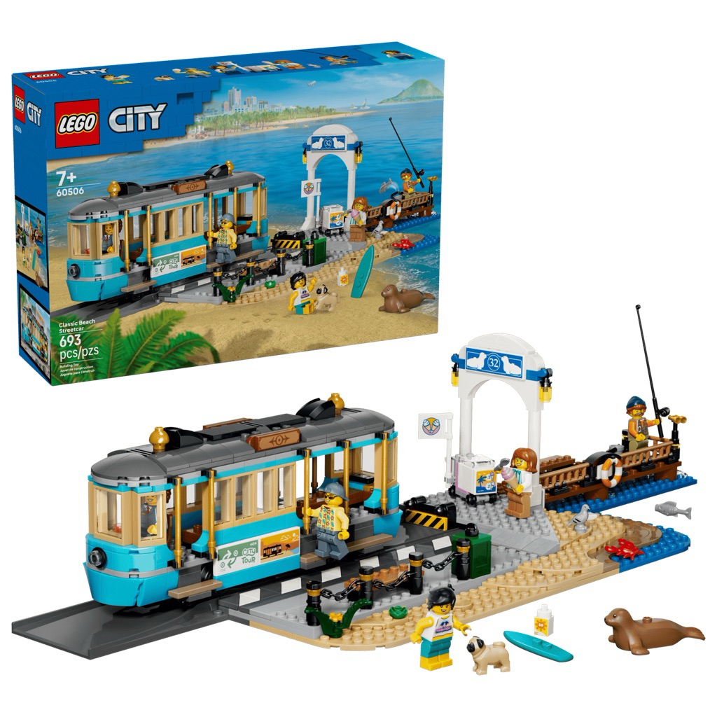 Lego City 60506 Classic Beach Streetcar