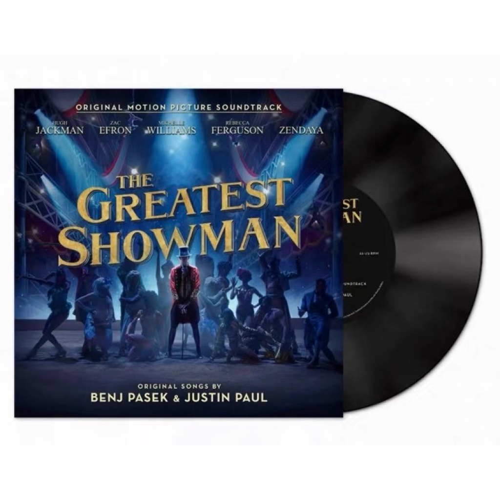 พร้อมส่ง「The Greatest Showman」1LPสีดำ/แผ่นเสียงไวนิล/ใหม่เอี่ยมซีล